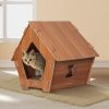 Cat Scratcher Scratching Board Corrugated Cardboard Scratch Bed Condo House