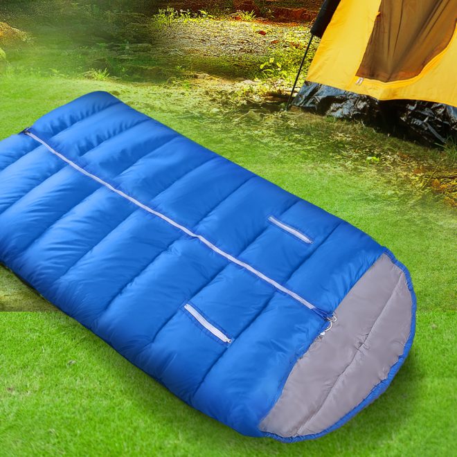 Sleeping Bag Camping Hiking  Compression Sack Single Outdoor Thermal