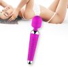 10 Speed Rechargeable Dildo Wand Vibrator Clit Stimulator Female Adult Sex Toys