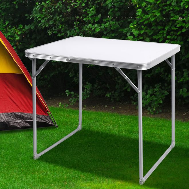 Folding Camping Table Aluminium Portable Outdoor Picnic Foldable Tables BBQ Desk