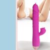 Rabbit Vibrator Licking Tongue G-Spot Dildo Clit Thrusting Sex Toy Anal Adult