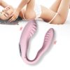 Vibrator Double Shock Clitoris Stimulator Interactive Adults Sex Toys