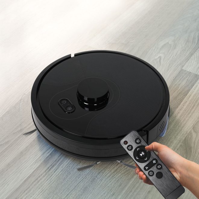 Robot Vacuum Cleaner Automatic Robotic Laser Distance Sensor UV Mop Floor Carpet