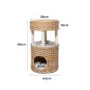 Pet Cat Bed Puppy House Sleeping Nest Calming Cushion Washable Non-toxic