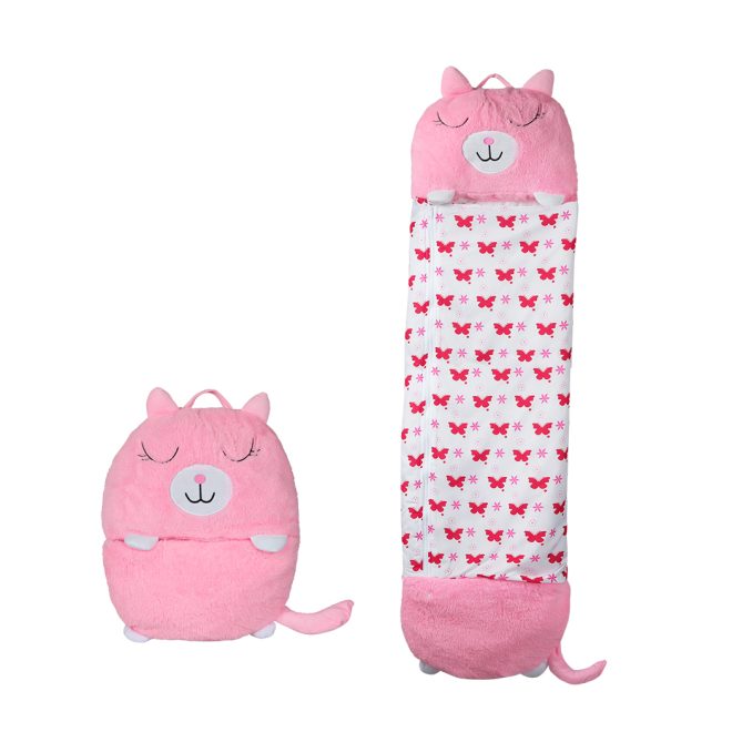 Sleeping Bag Child Pillow Stuffed Toy Kids Bags Gift Toy Cat 180cm L