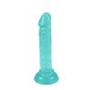 Crystal Dildo Dong Realistic Penis Cock Suction Cup Shaft G-spot Adult Sex Toy