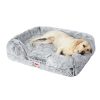 Pet Bed Orthopedic Sofa Dog Beds Bedding Soft Warm Mat Mattress Cushion – L