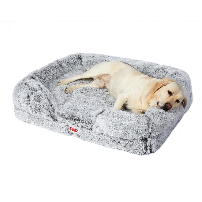 Pet Bed Orthopedic Sofa Dog Beds Bedding Soft Warm Mat Mattress Cushion – L