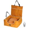 Pet Car Seat Travel Safety Carrier Bed Waterproof Removable Washable Large