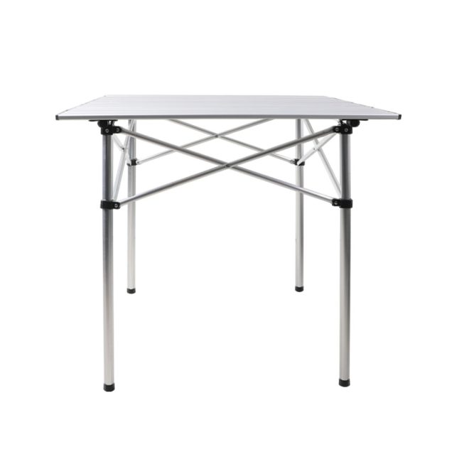 Roll Up Camping Table  Folding Portable Aluminium Outdoor BBQ Desk Picnic Tables