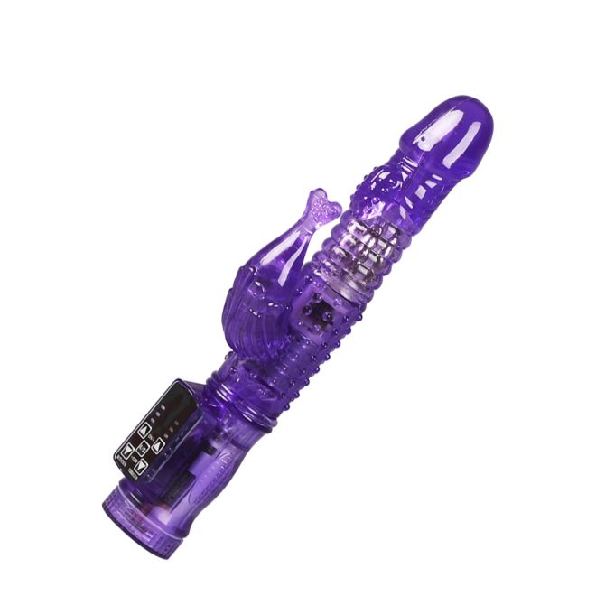 Multispeed Rotating Vibrator Dildo Dong Rabbit Clitoris Stimulator Adult Sex Toy