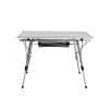 Camping Table Roll Up Folding Portable Aluminium Outdoor BBQ Desk Picnic