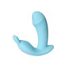 Rabbit Vibrator Wireless Control Clit Dildo Rechargeable Sex Toy Love Women Blue