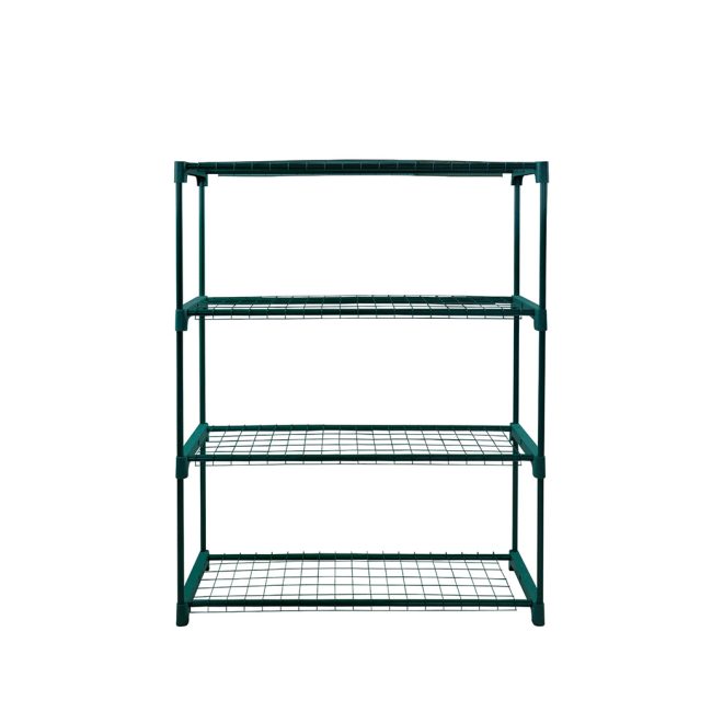 Plant Shelve Garden Greenhouse Steel Storage Shelving Frame Stand Rack – 4 Tier