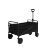 Garden Trolley Cart Foldable Picnic Wagon Outdoor Camping Trailer – Black