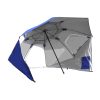 Beach Umbrella Outdoor Umbrellas Sun Shade Garden Shelter – 2 M, Blue