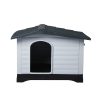 Dog Kennel Outdoor Indoor Pet Plastic Garden Large House Weatherproof Outside – 68.9 x 91.4 x 66 cm