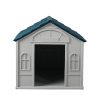 Dog Kennel Outdoor Indoor Pet Plastic Garden Large House Weatherproof Outside – 75.7 x 65 x 63.2 cm