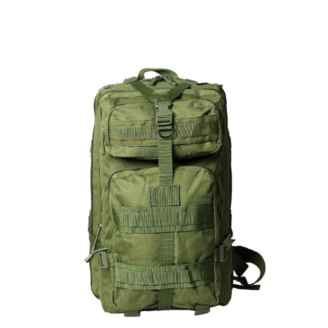 Military Tactical Backpack Rucksack Hiking Camping Outdoor Trekking Army Bag – Army Green, 40 L