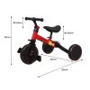 3in1 Kids Tricycle Toddler Balance Bike Ride on Toys Toddler Push Trike