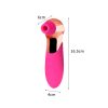 Vibrator Female Suction Sucking USB Rechargeable Women Adult G Spot Sex Toy Pink