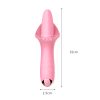 Vibrator Licking Tongue Sex Toy GSpot Oral Rechargeable Clit Massager