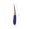 Vibrator Clit Vagina Gspot Stimulator Rechargeable Adult Sex Toy Purple