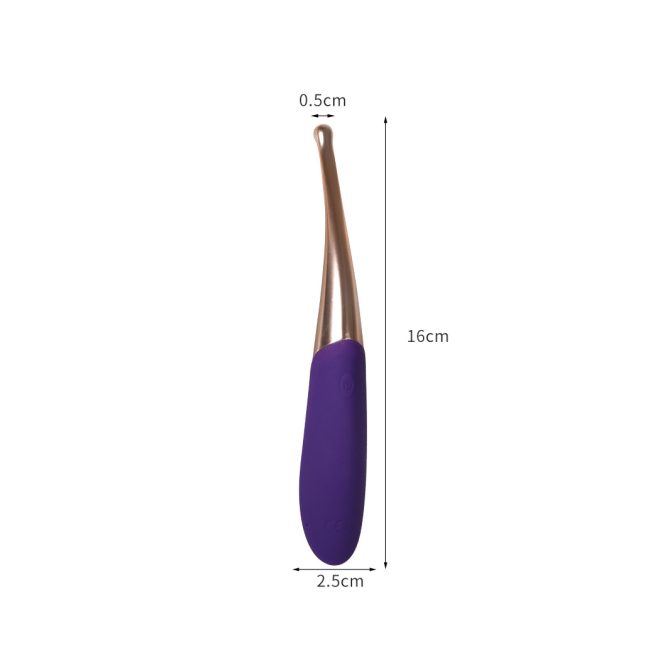 Vibrator Clit Vagina Gspot Stimulator Rechargeable Adult Sex Toy Purple