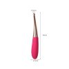 Vibrator Clit Vagina Gspot Stimulator Rechargeable Adult Sex Toy Rose Red