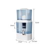 24L Benchtop 8 Stage Water Filter Purifier Carbon Stone Ceramic Dispenser