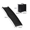 Dog Ramp Pet Car Suv Travel Stair Step Foldable Portable Lightweight Ladder – Black