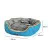 Electric Pet Heater Bed Heated Mat Cat Dog Heat Blanket Removable Cover S