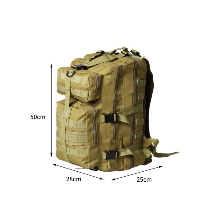 35L Military Tactical Backpack Camping Rucksack Outdoor Trekking Army