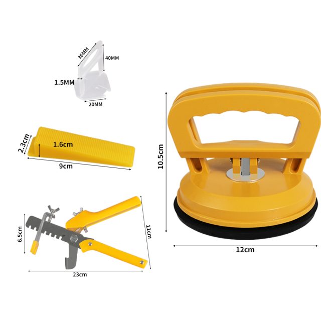 1.5MM Tile Leveling Sucker Tool Set