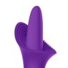 Vibrator Licking Tongue Sex Toy GSpot Oral Rechargeable Clit Massager