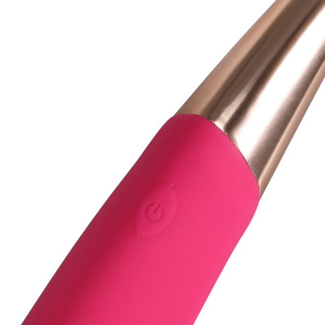 Vibrator Clit Vagina Gspot Stimulator Rechargeable Adult Sex Toy Rose Red