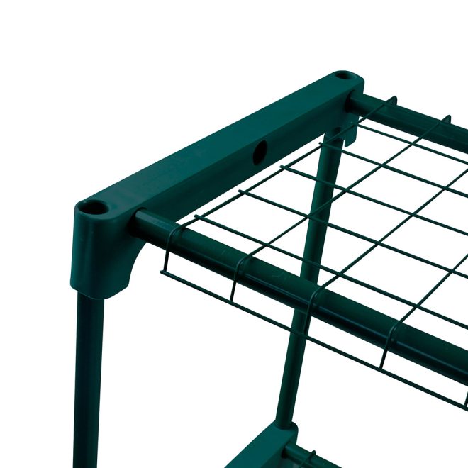 Plant Shelve Garden Greenhouse Steel Storage Shelving Frame Stand Rack – 4 Tier