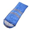 Single Sleeping Bag Bags Outdoor Camping Hiking Thermal -10 deg Tent – Blue