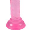 Crystal Dildo Dong Realistic Penis Cock Suction Cup Shaft G-spot Adult Sex Toy