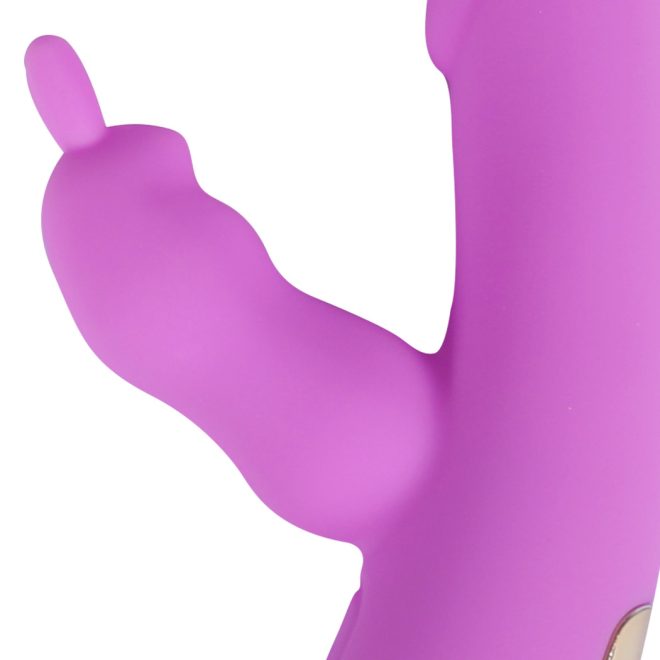 Vibrator Rabbit Double Motor G-Spot Dildo Massager Rechargeable Sex Toys Female Purple