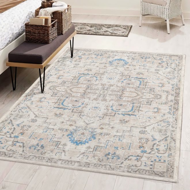 Floor Rug Area Rug Large Mat Carpet Short Pile Modern Mat 200X230cm