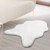 Floor Shaggy Rugs Area Rug Faux Rabbit Fur Chair Couch Sofa 60X90CM