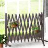 Expandable Metal Steel Safety Gate Trellis Fence Barrier Traffic Indoor Outdoor