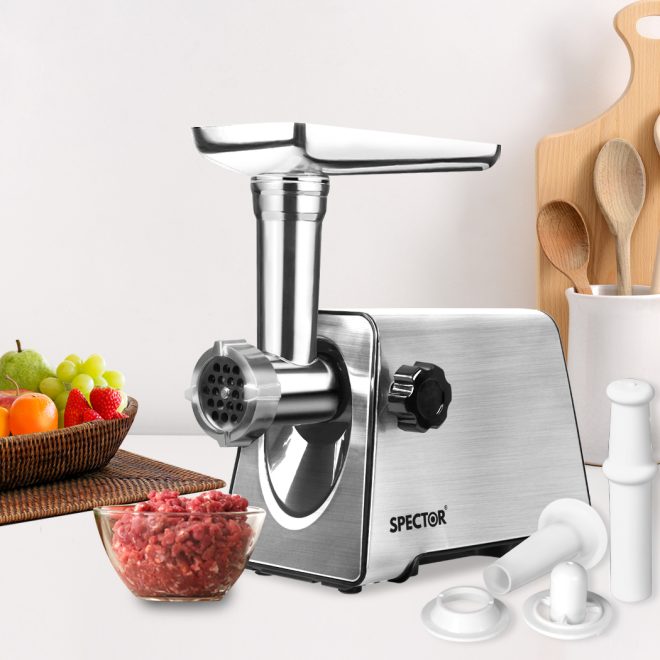 2500W Electric Meat Grinder Mincer Machine Sausage Filler Kibbe Maker