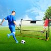 Soccer Rebounder Net Portable Volley Training Outdoor Football Pass Goal