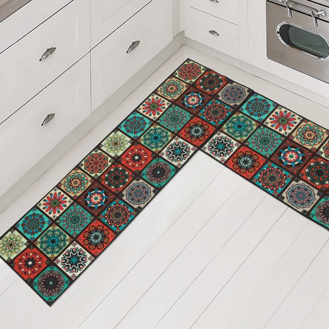 2x Kitchen Mat Floor Rugs Area Carpet Non-Slip Door Mat 45x120cm /45x75cm