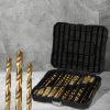 Drill Bits Set HSS Metric 1mm-10mm Titanium Coated Metal Wood Plastic 230PCS