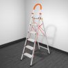 6 Step Ladder Folding Aluminium Portable Multi Purpose Household Tool