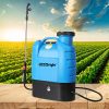 Electric Sprayer Rechargeable Battery Backpack Farm Garden Weed Grass Spray 16L