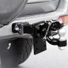 8Ton Pintle Hook Tow Bar Hitch Ball Combo Receiver Arm Trailer 4WD Caravan